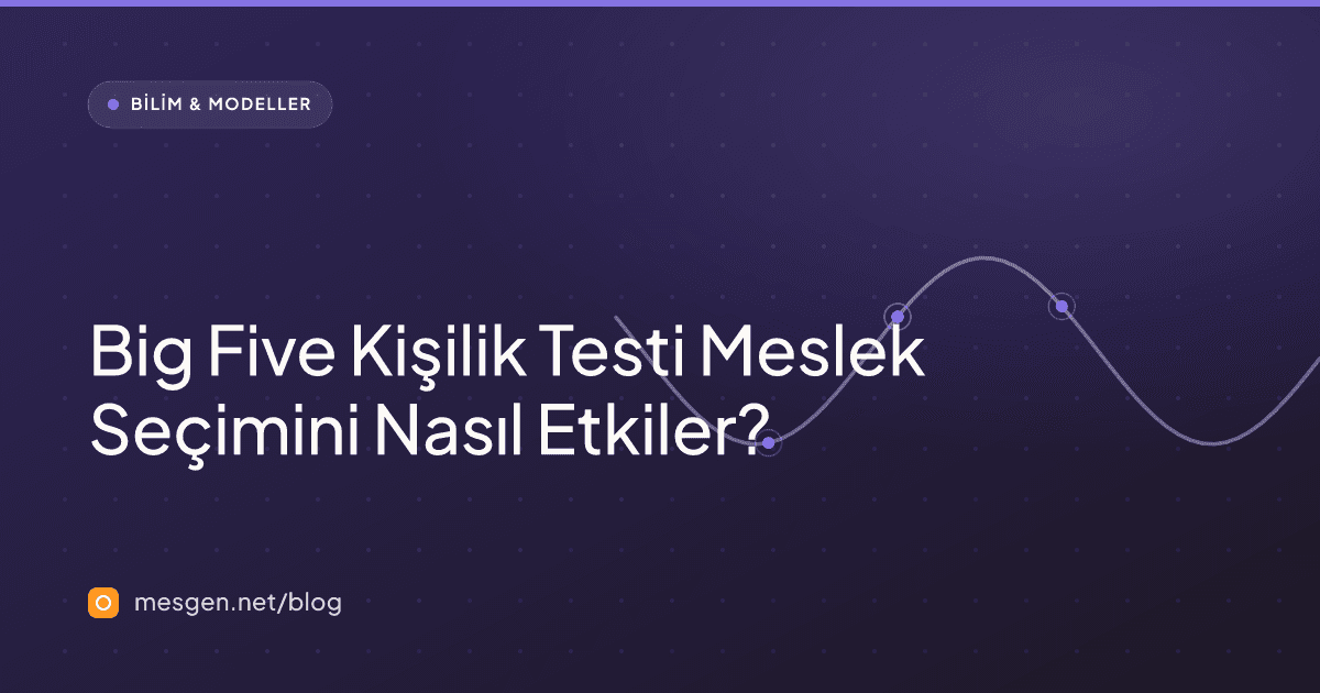 Big Five Kişilik Testi Meslek Seçimini Nasıl Etkiler?