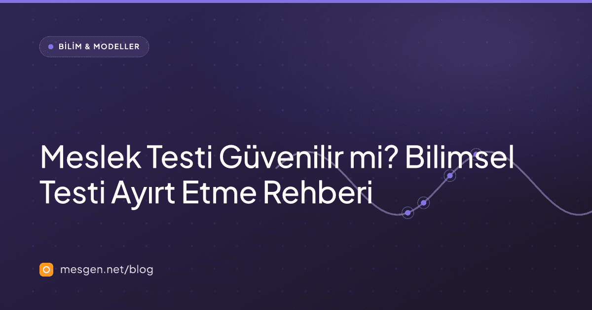 Meslek Testi Güvenilir mi? Bilimsel Testi Ayırt Etme Rehberi